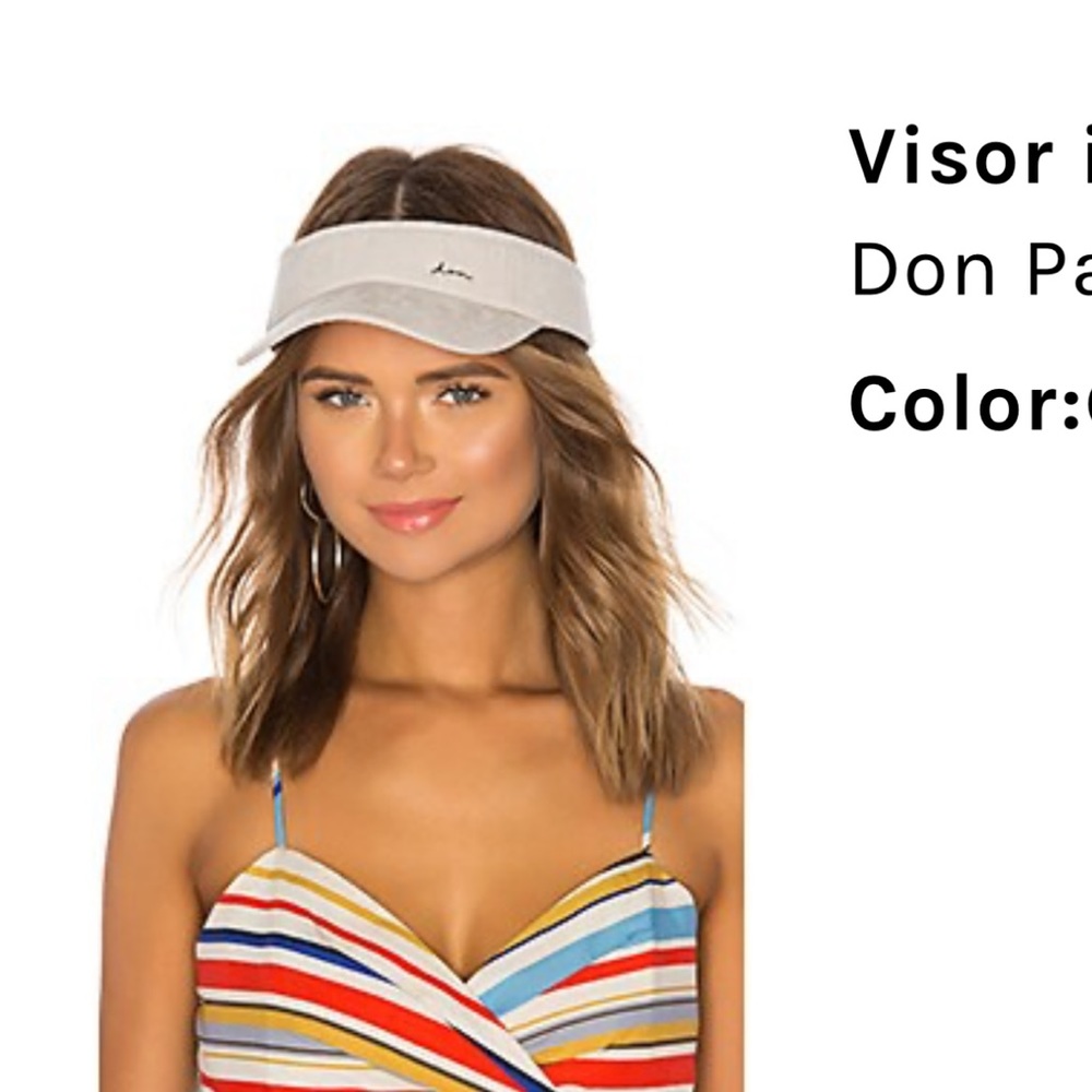 Don Paris Visor in Grey
